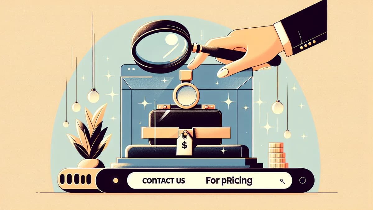 The Psychology Behind "Contact Us for Pricing" on High-End Products